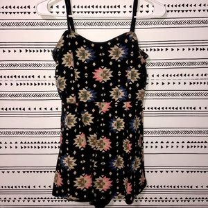 Heart open back romper